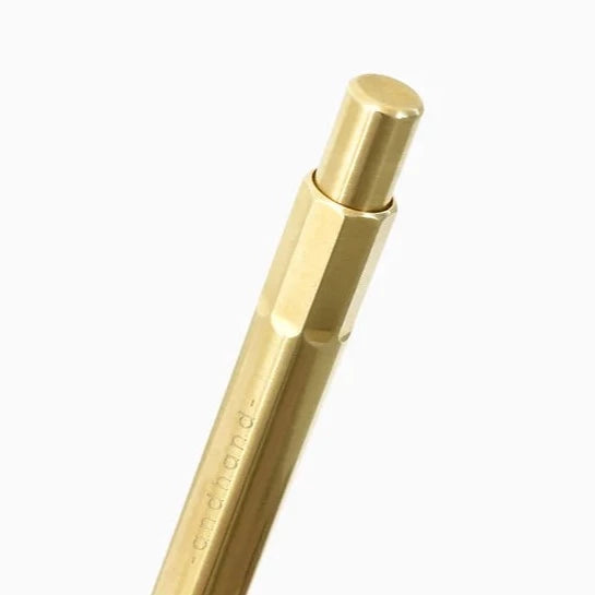 Method mechanical pencil in brass from the Pencil Me In stationery shop