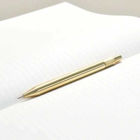 Method mechanical pencil in brass from the Pencil Me In stationery shop