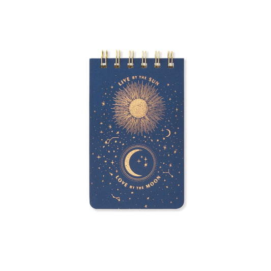 Live by the Sun blue notepad from the Pencil Me In stationery shop.