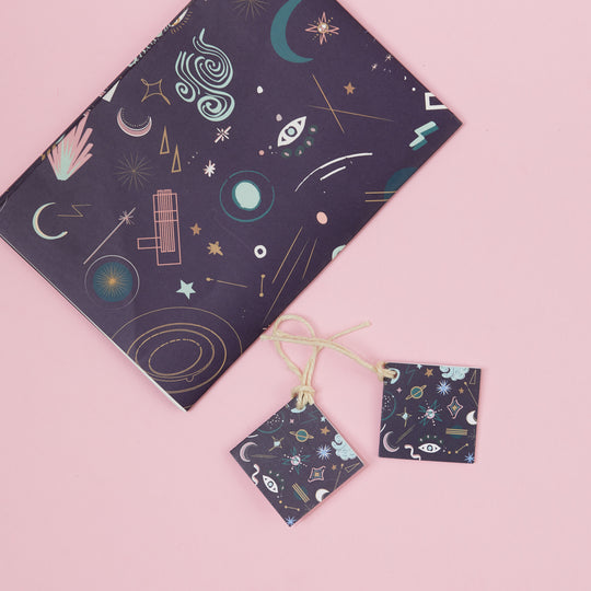 Cosmos Gift Wrap