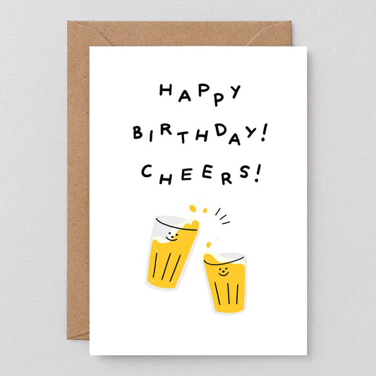 Happy Birthday Cheers Card