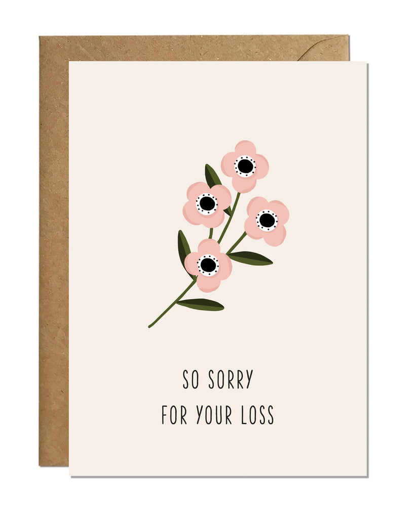 Sorry For Your Loss Card