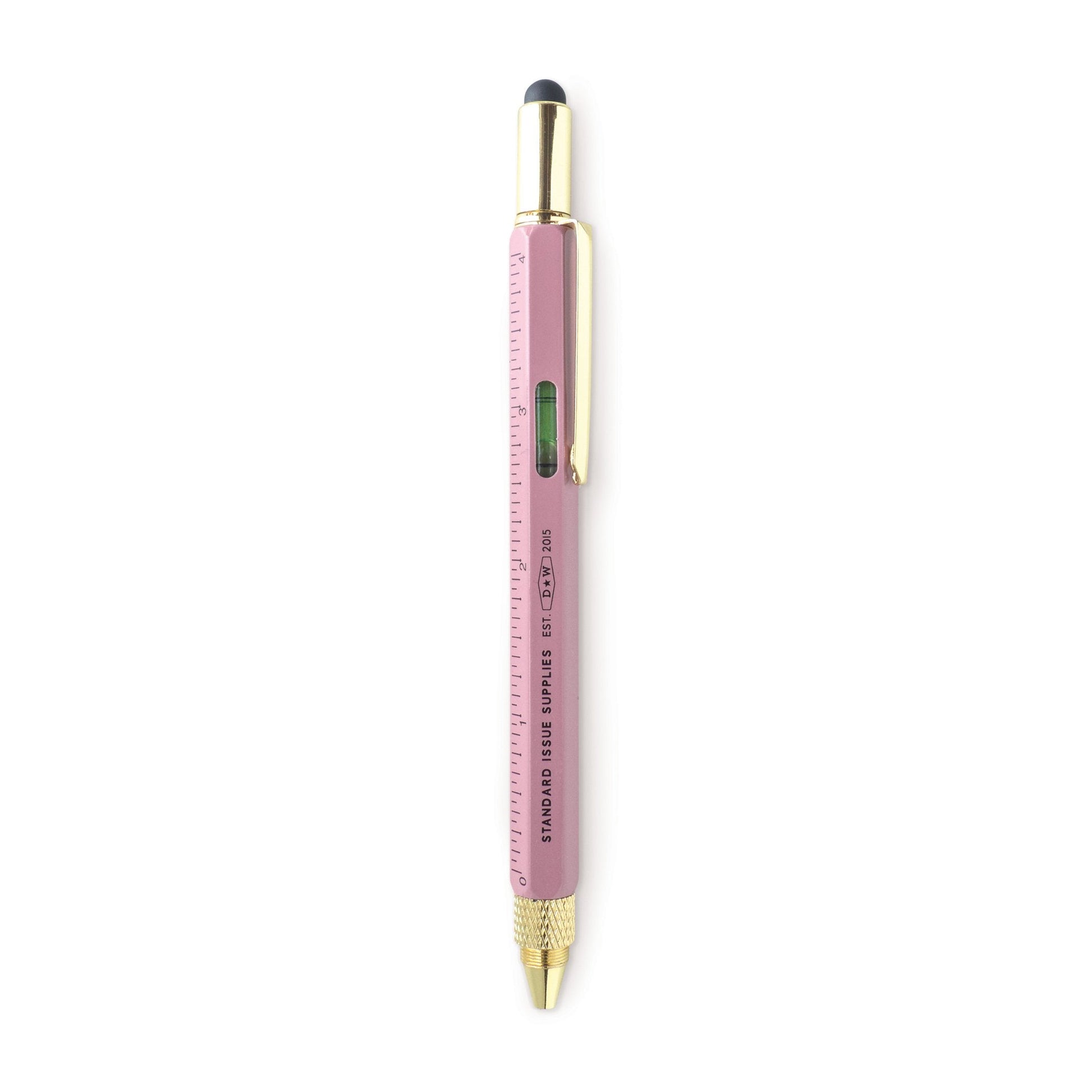 Pink tool multi function tool pen from the Pencil Me In stationery shop