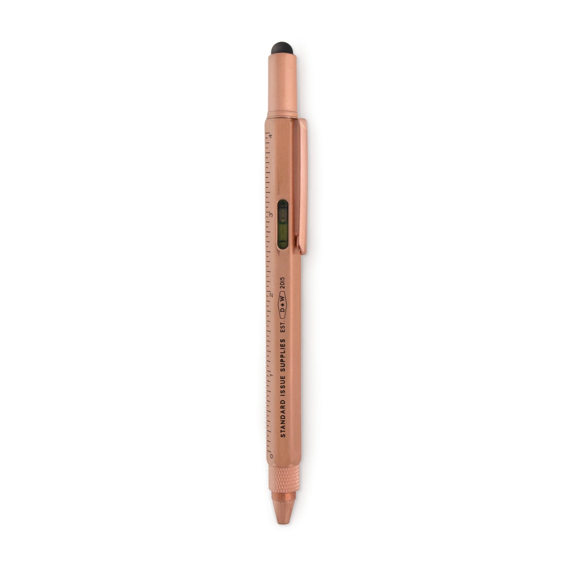 Copper tool multi function tool pen from the Pencil Me In stationery shop