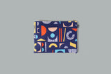 Blue Shapes Pencil case and Pouches